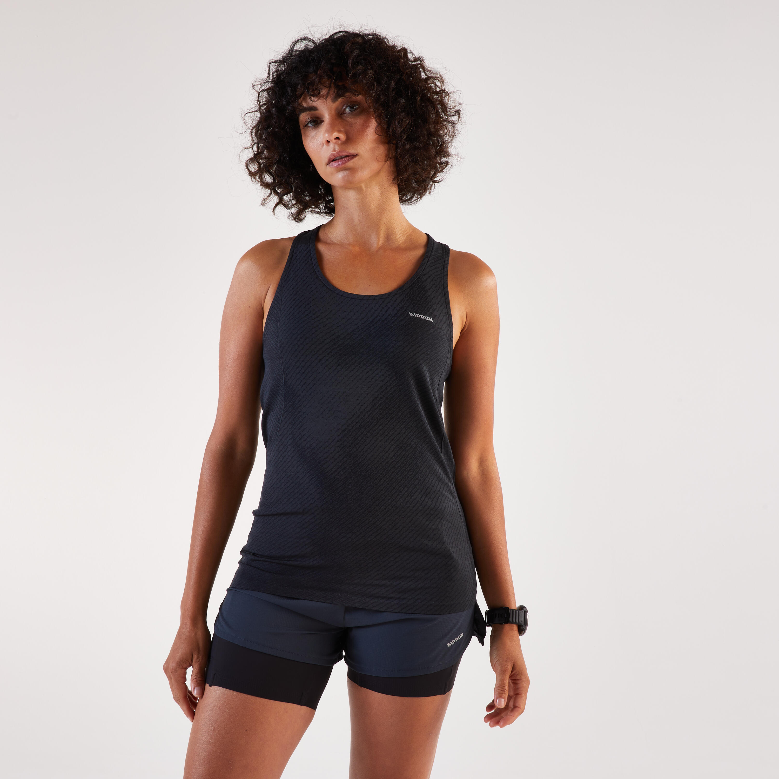 Playera de running sin mangas